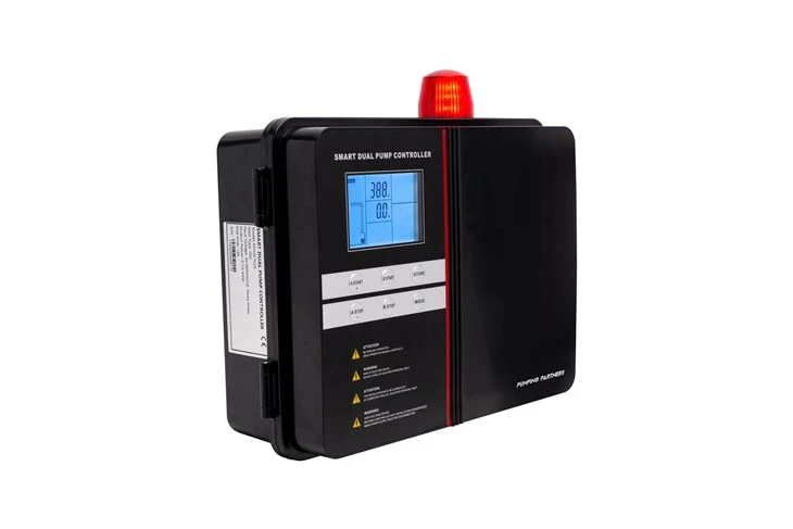 Kloakløftestations kontrolpanel